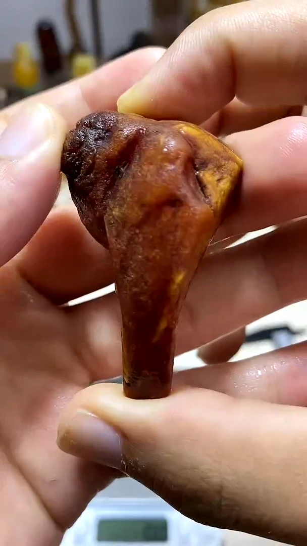 裸石琥珀未镶嵌天然琥珀蜜蜡原石11.7g