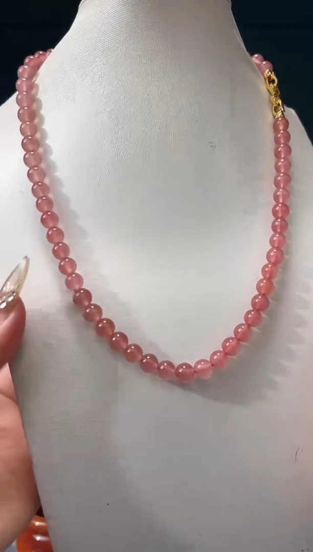 【闪购商品】南红玛瑙颈饰未镶嵌妈妈链