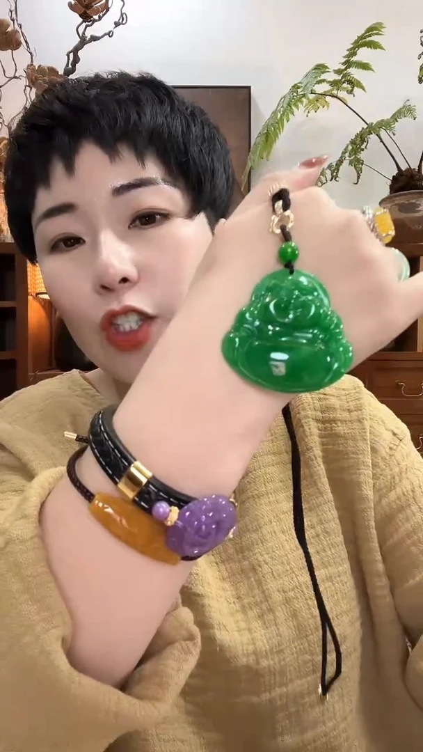 吊坠(赠链)合金翡翠790