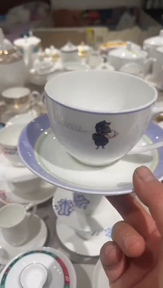 骨瓷杯碟隆达骨瓷