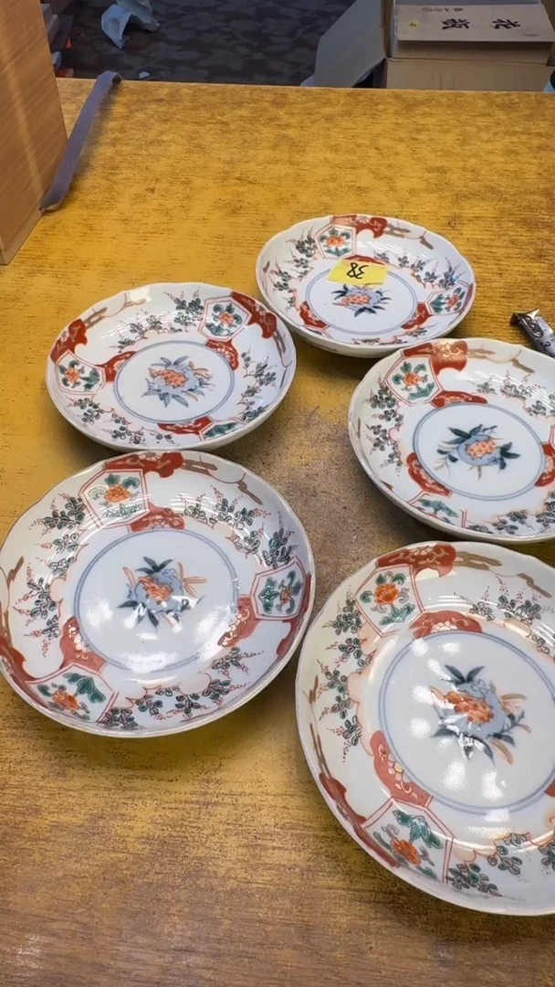 瓷器瓷器瑕疵破破38五件
