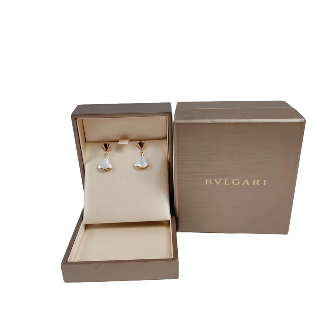 95新 BVLGARI/宝格丽  安洁利严选耳钉/0015551