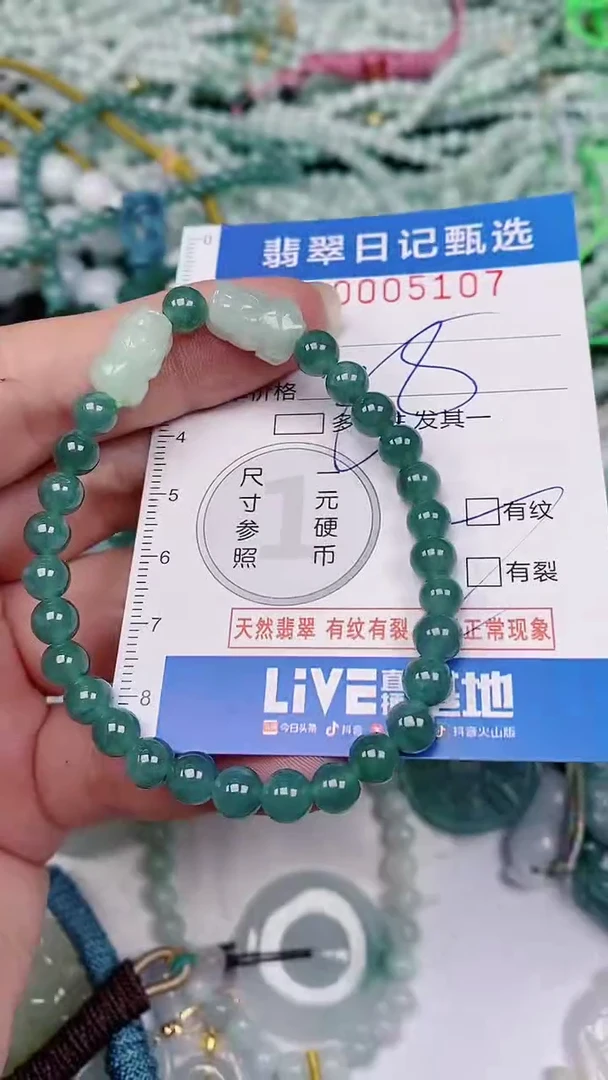 【闪购商品】翡翠颈饰未镶嵌00005107