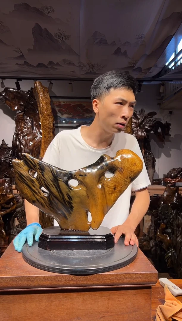 乌木类用****3木质文玩艺术摆件