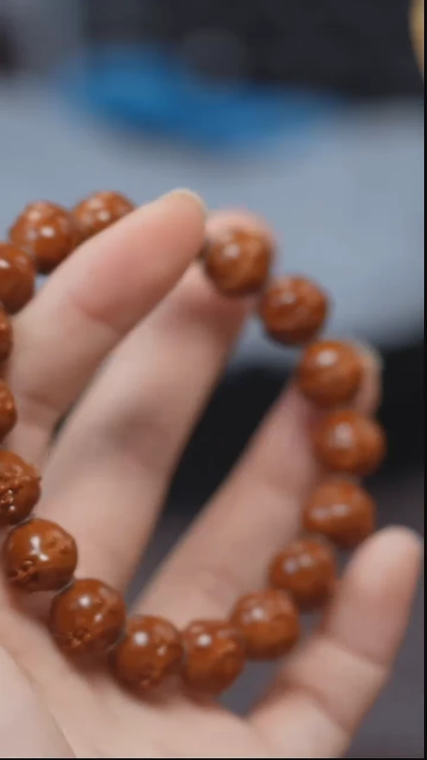 手串/手链橄榄核紫**来橄榄核