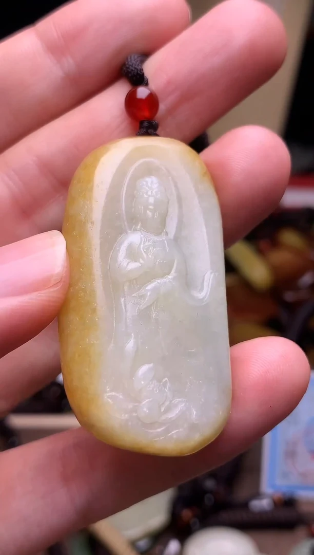 颈饰未镶嵌和田玉新疆料青海料清水和田玉吊坠