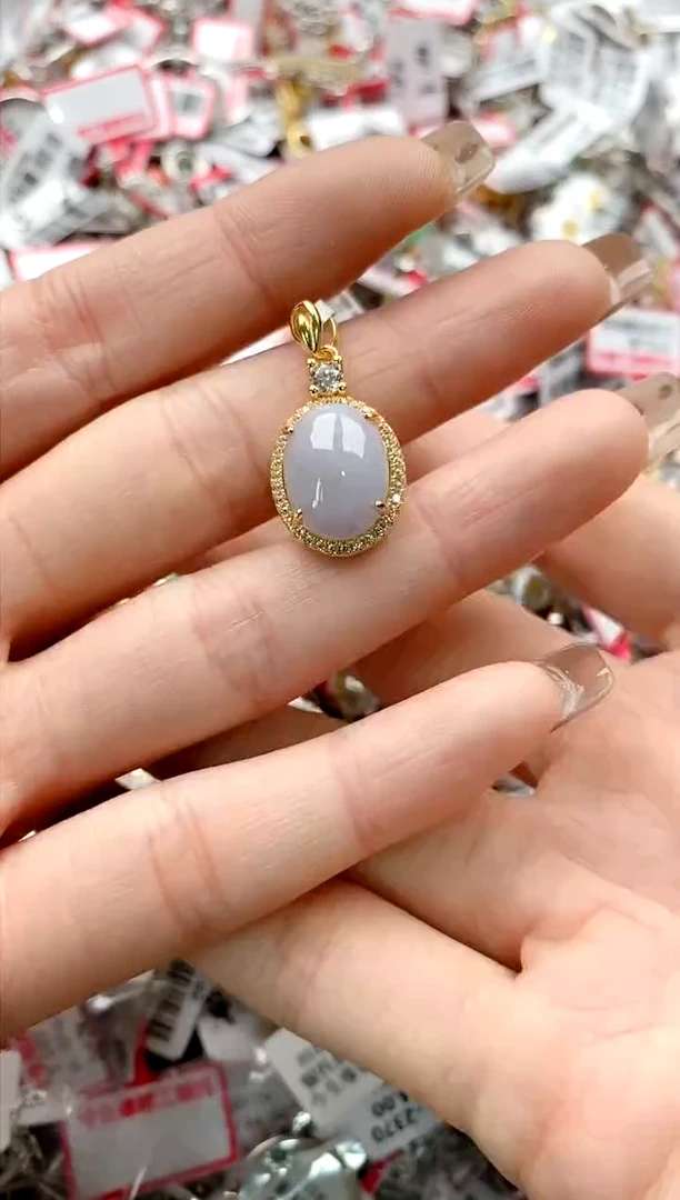 【闪购商品】翡翠戒指银S925镶嵌666666666     7