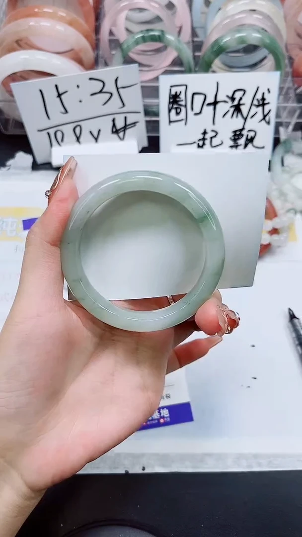 【闪购商品】石英质玉手镯未镶嵌S111-58/59