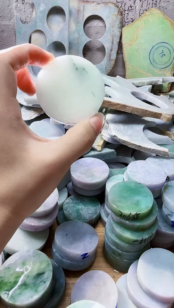 裸石翡翠天然翡翠A货455