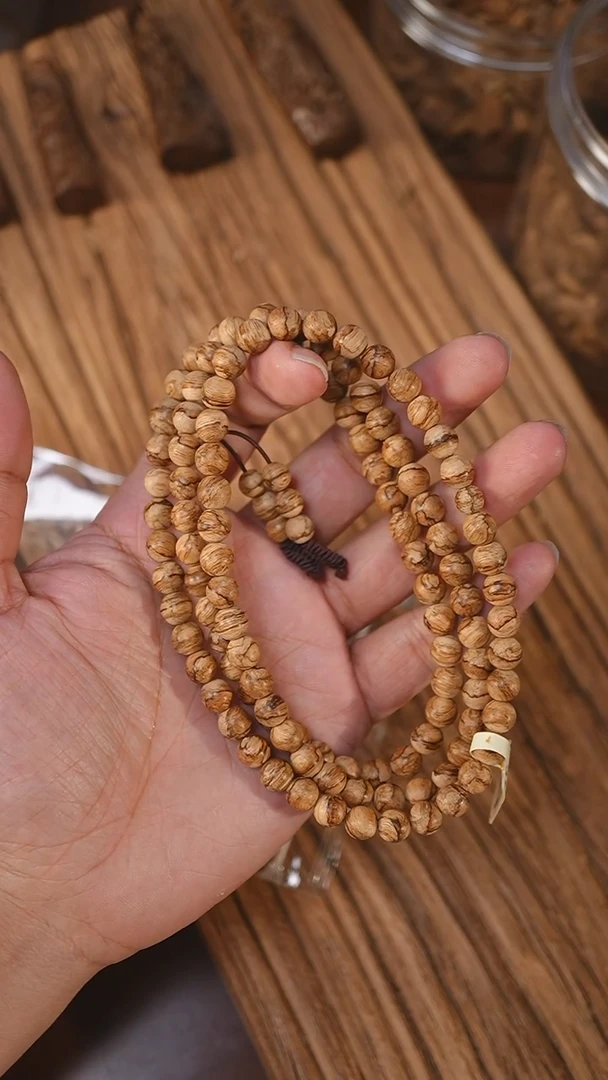 沉香手串达拉干虎纹0.75-15.9克ca1202