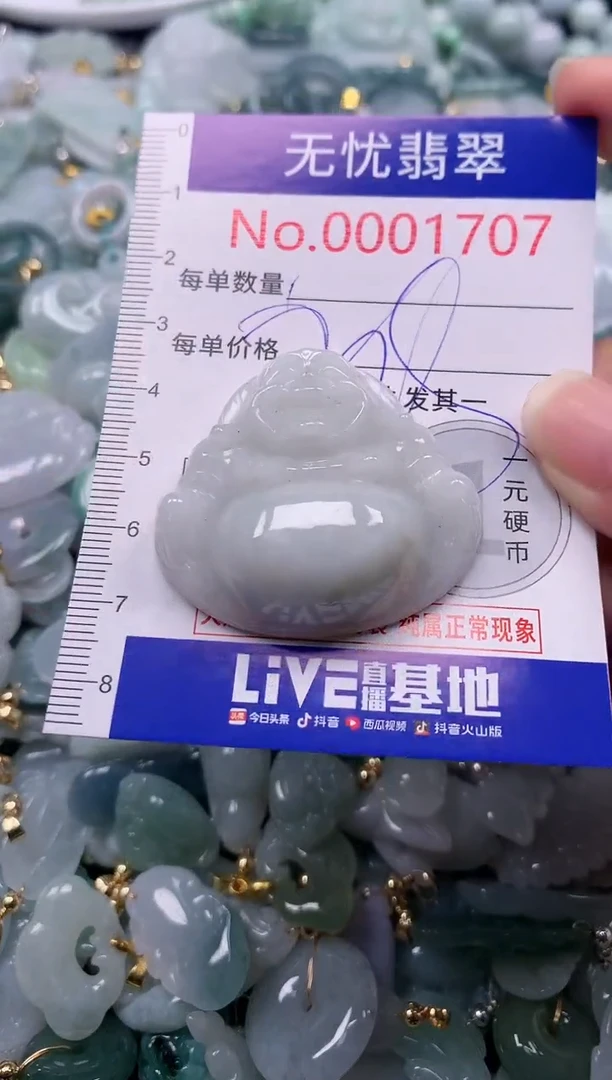 吊坠(不含链)未镶嵌翡翠1707
