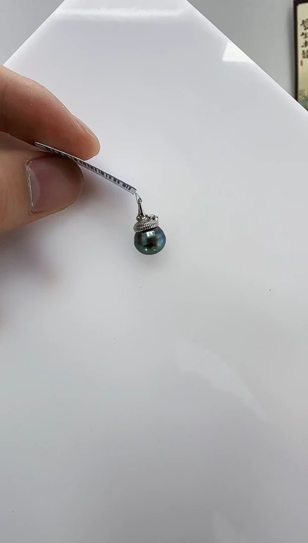 【闪购商品】海水珍珠DA银S925镶嵌h173 大溪地9