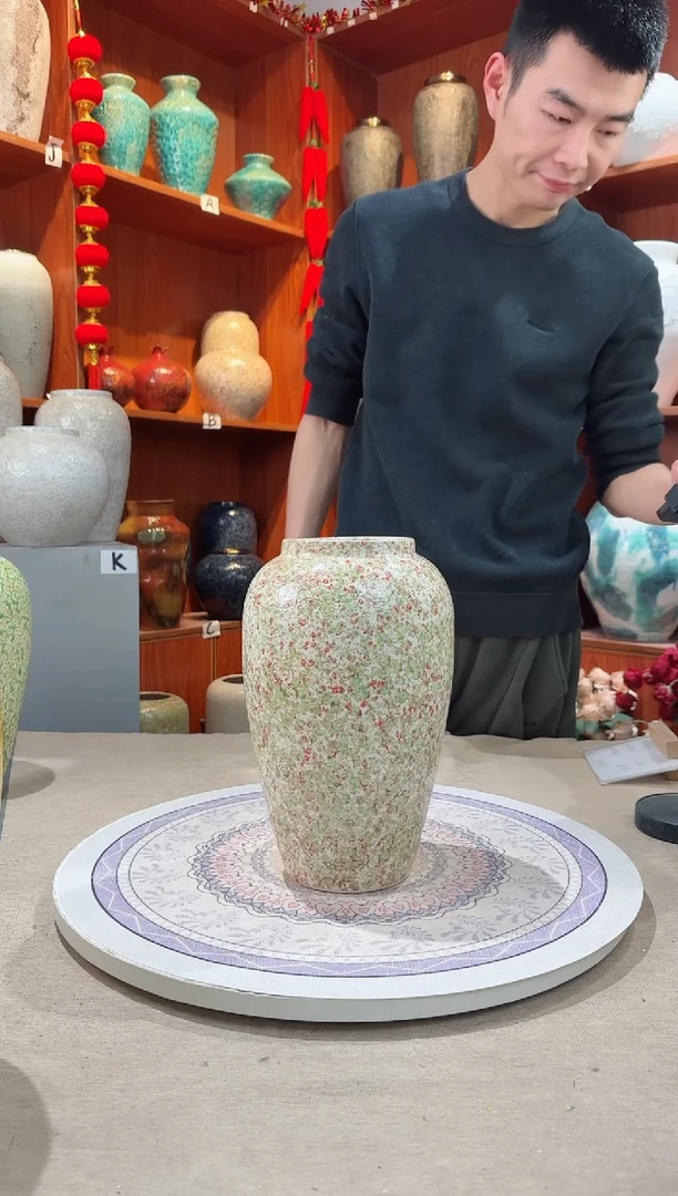 【闪购商品】瓶绿野仙踪 中号 精品陶瓷花瓶 无花