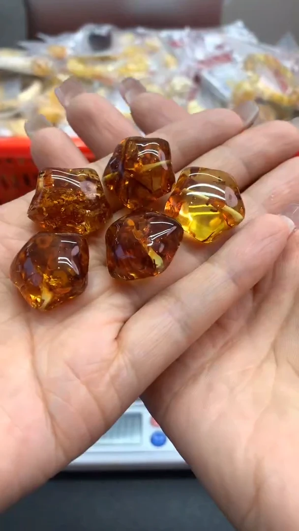 未镶嵌琥珀珠宝奇石1744多样性发其一默认有瑕