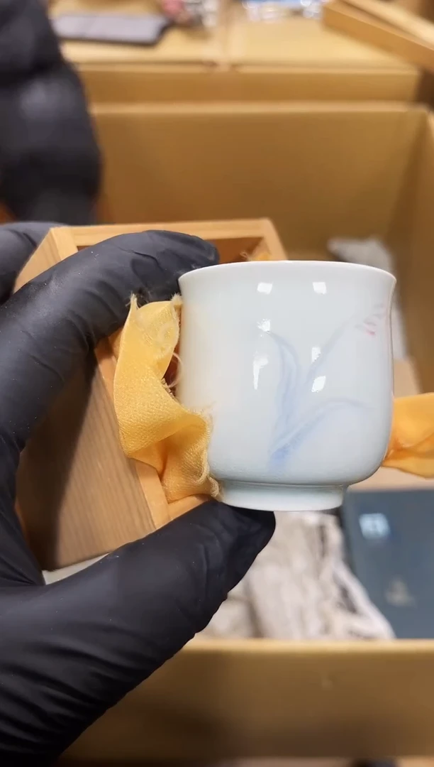 杯如图所示 阁集工艺品