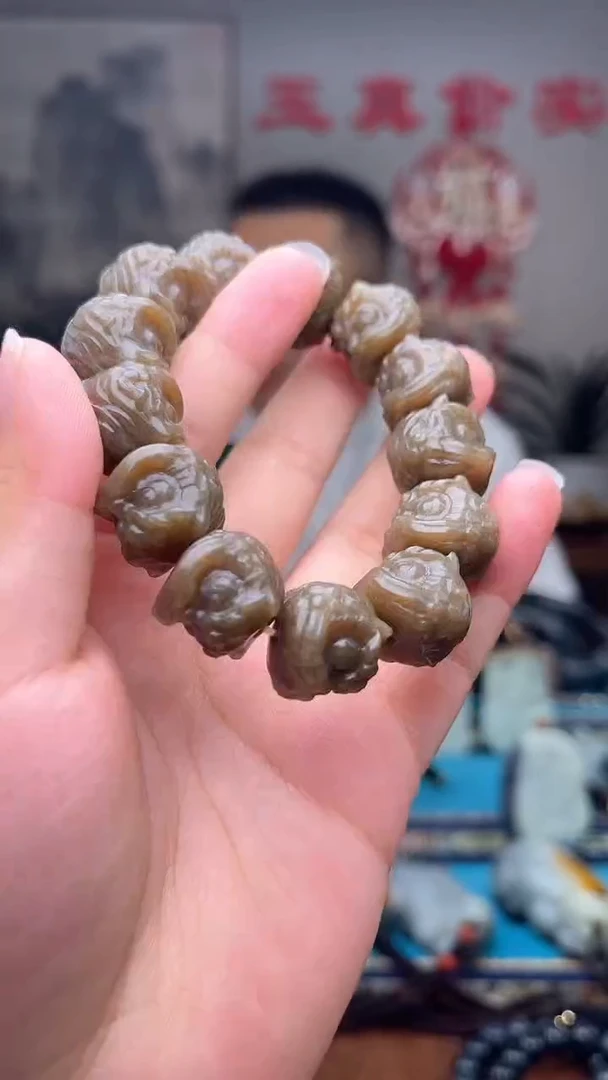 和田玉未镶嵌挂件1