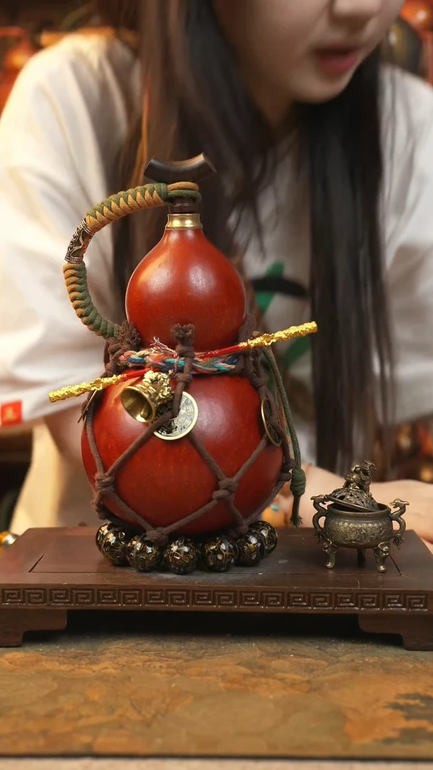 154大漆一物一拍记葫堂出品【不带手串】