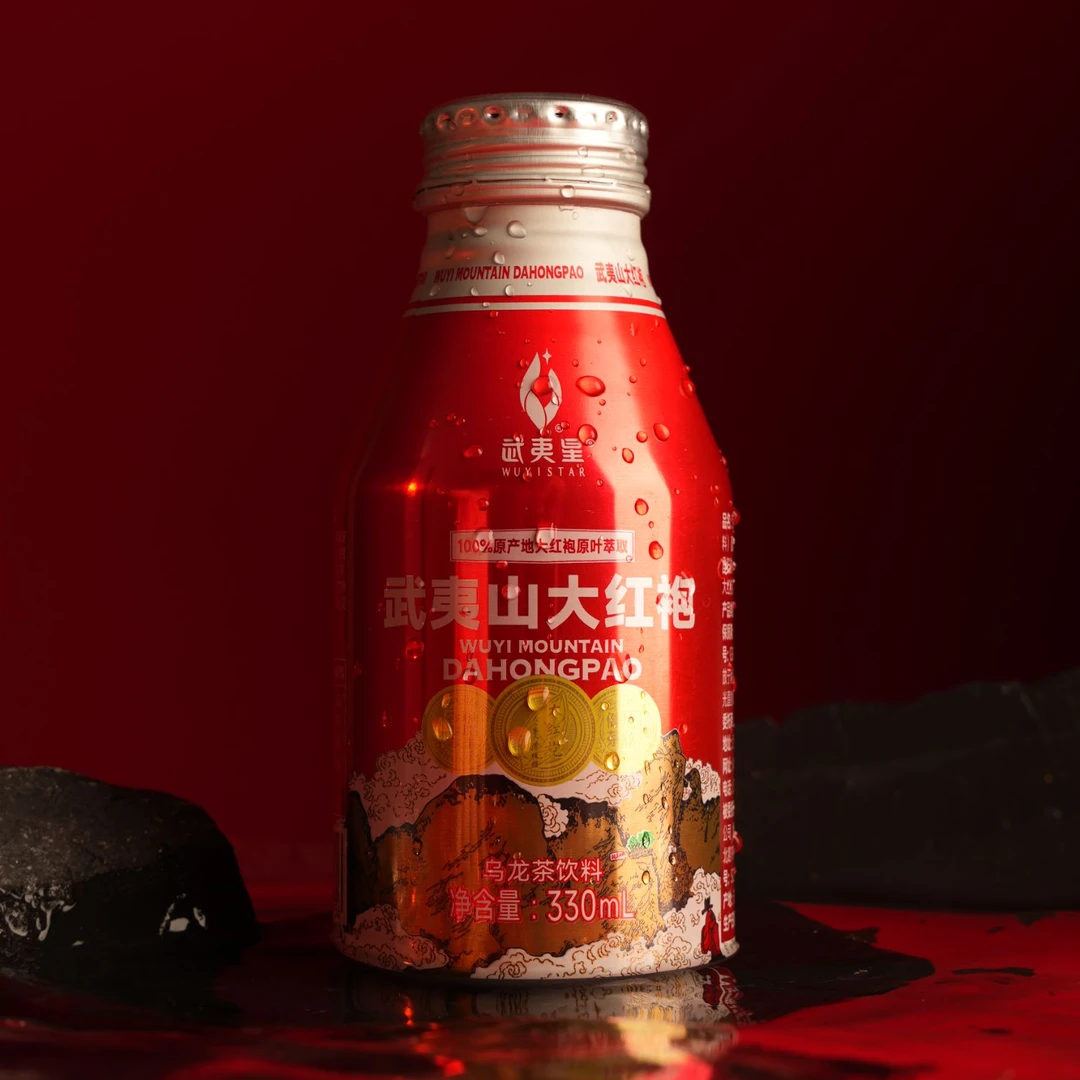 武夷星大红袍茶饮料小红罐 原叶萃取 冰镇茶饮