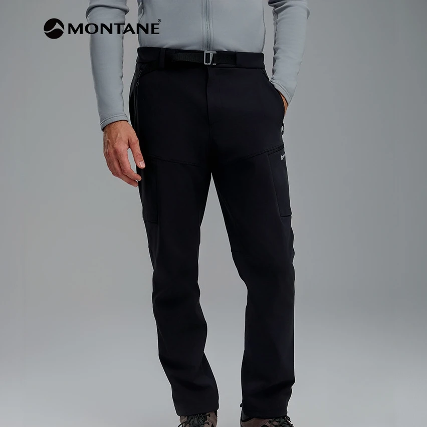 MONTANE盟泰恩CIMA XT男软壳裤横绒保暖耐磨CM2004