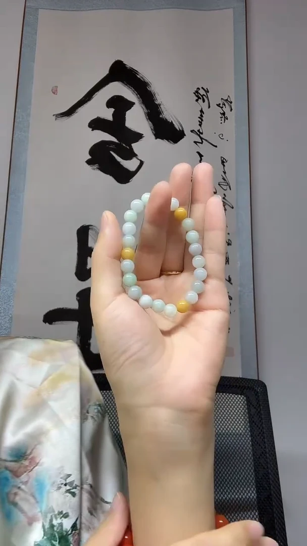 未镶嵌手串翡翠卡8