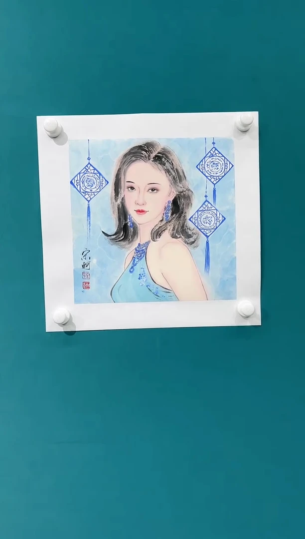 国画宋轲-1平尺-国画作品