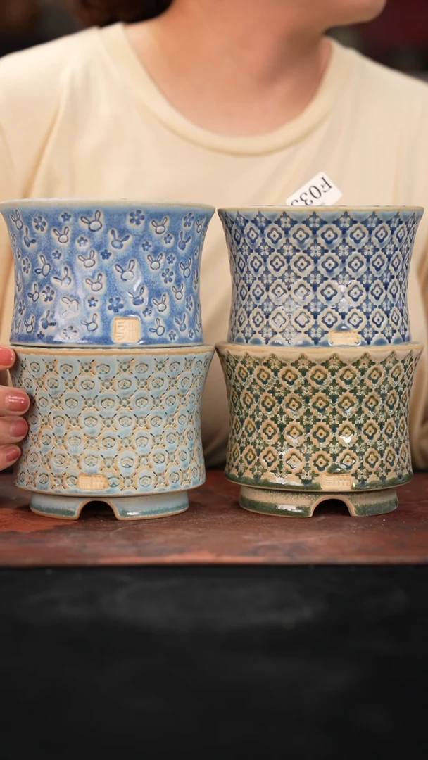 6-27-033花盆口径10混发1个