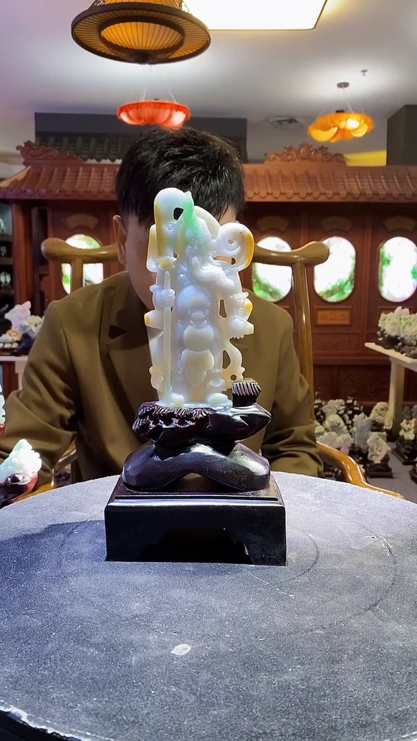 未镶嵌定制翡翠03/1120/W/关二爷