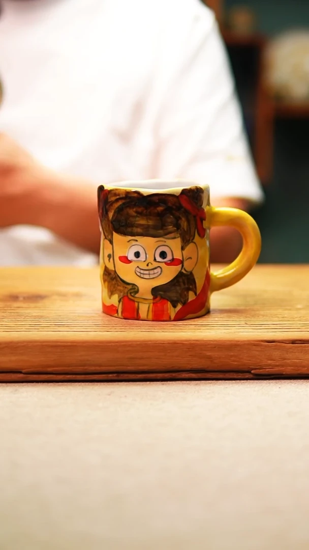 @@陶园瓷舍@@纯手工手绘@高温釉下彩