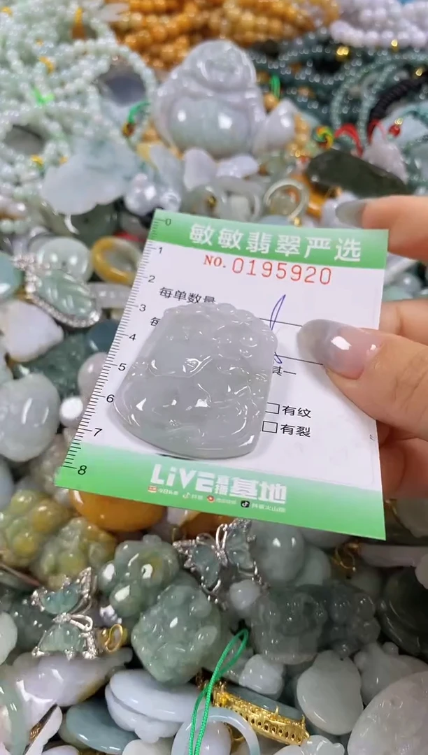 翡翠未镶嵌颈饰闪购0195920