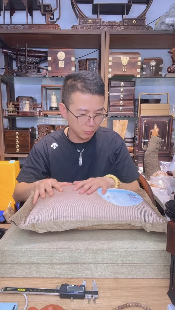 乌木类书架004 沉香碎料抱枕头枕（加大双面款）