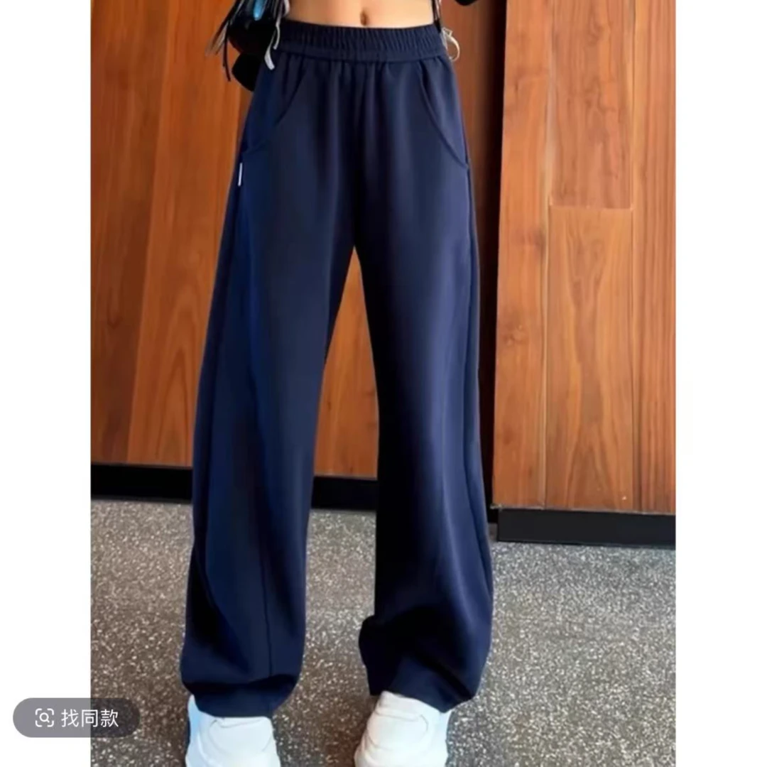 A081 满印D卫裤男女同款