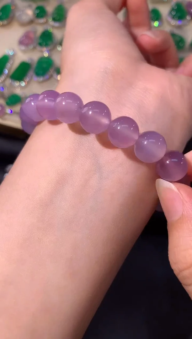 玛瑙/玉髓手串未镶嵌A93 |  380