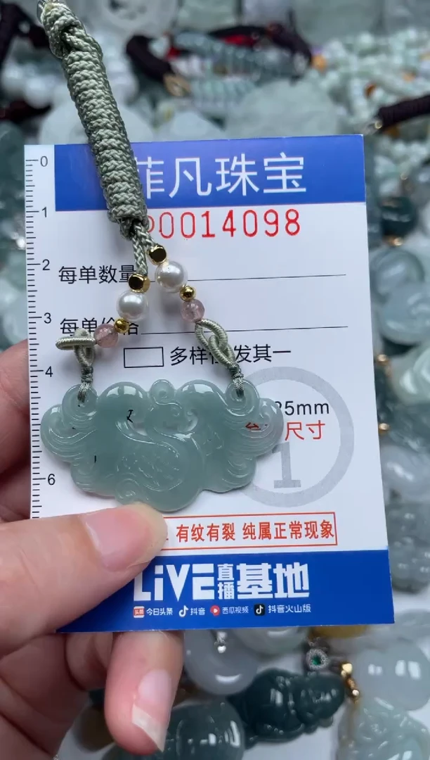 颈饰未镶嵌翡翠14098