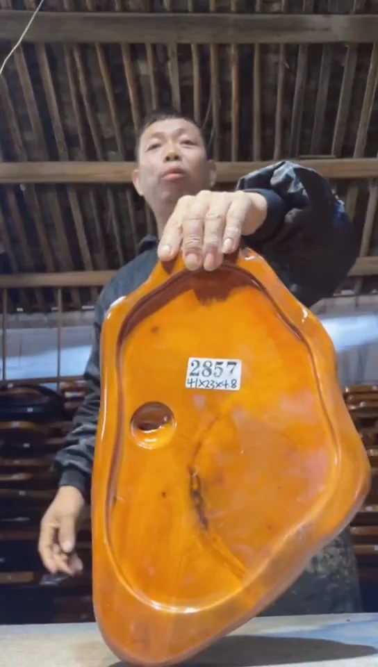 实木茶盘  一物一拍（不含配件）