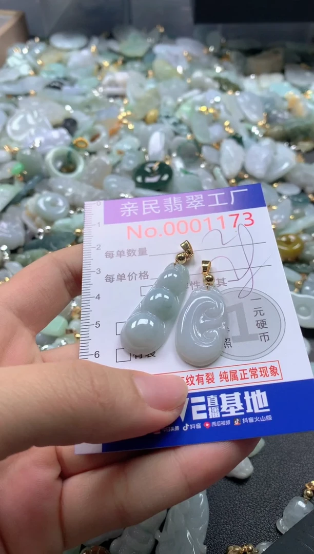 【闪购商品】翡翠吊坠(不含链)未镶嵌1173