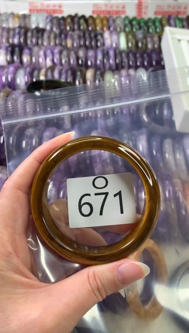 【闪购商品】水晶水晶手镯O未镶嵌671-56