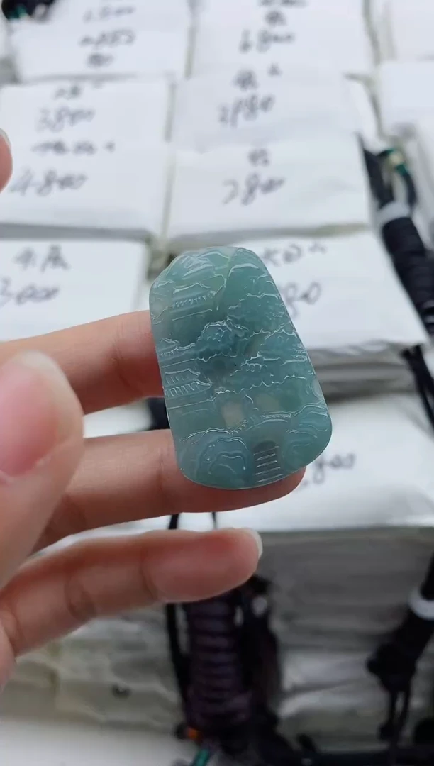 颈饰未镶嵌翡翠8