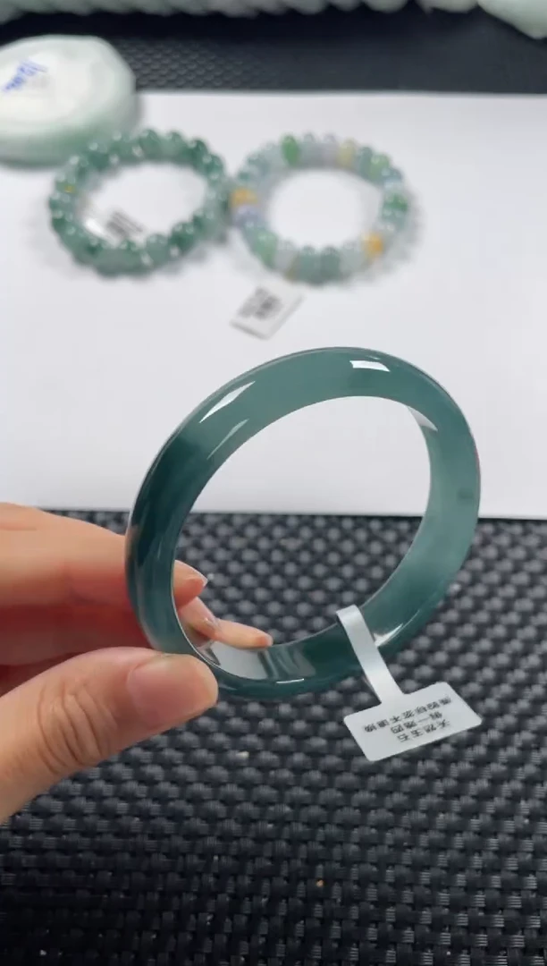 未镶嵌手镯翡翠基地发货H 0860 56+