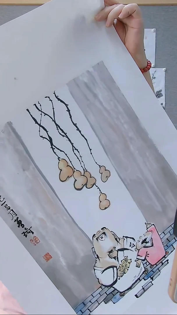 寻真书画院书画作品