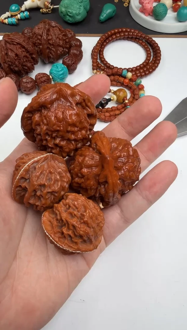 文玩核桃把件虚*核桃