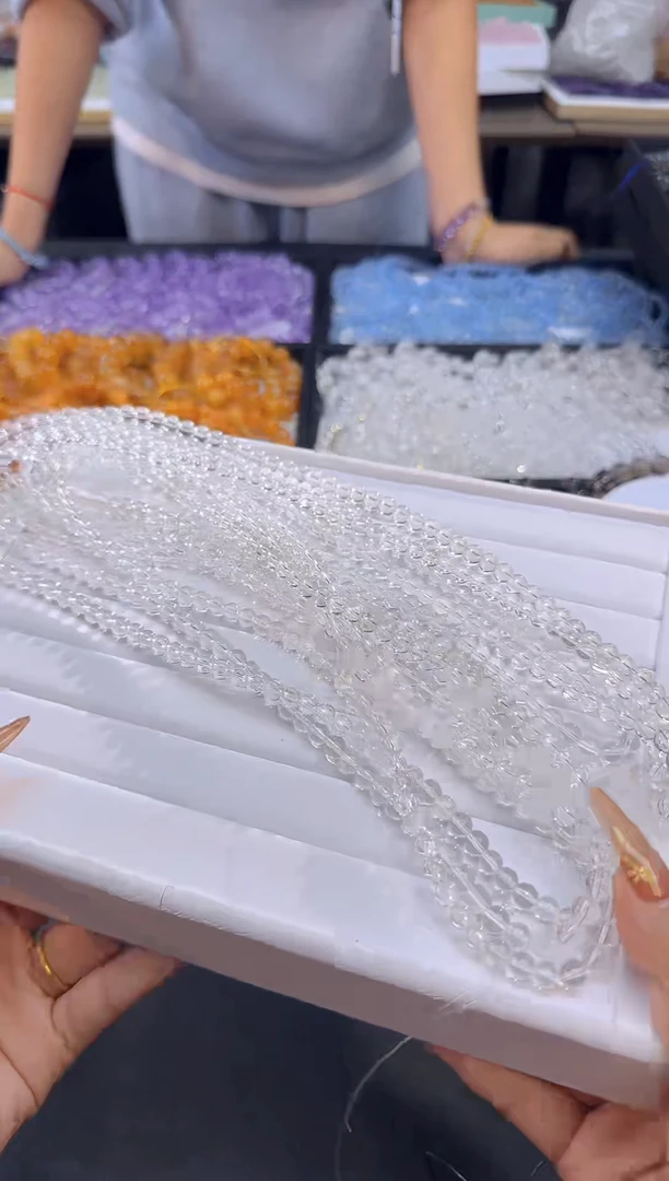 【闪购商品】水晶手串未镶嵌114/多样性发其一/卡6