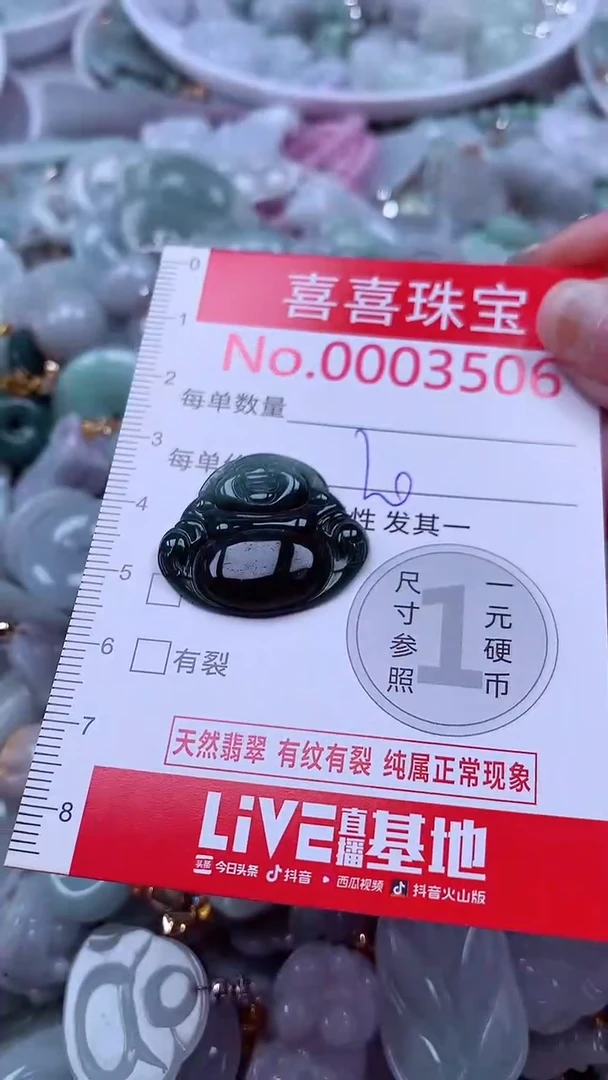 颈饰未镶嵌翡翠3506