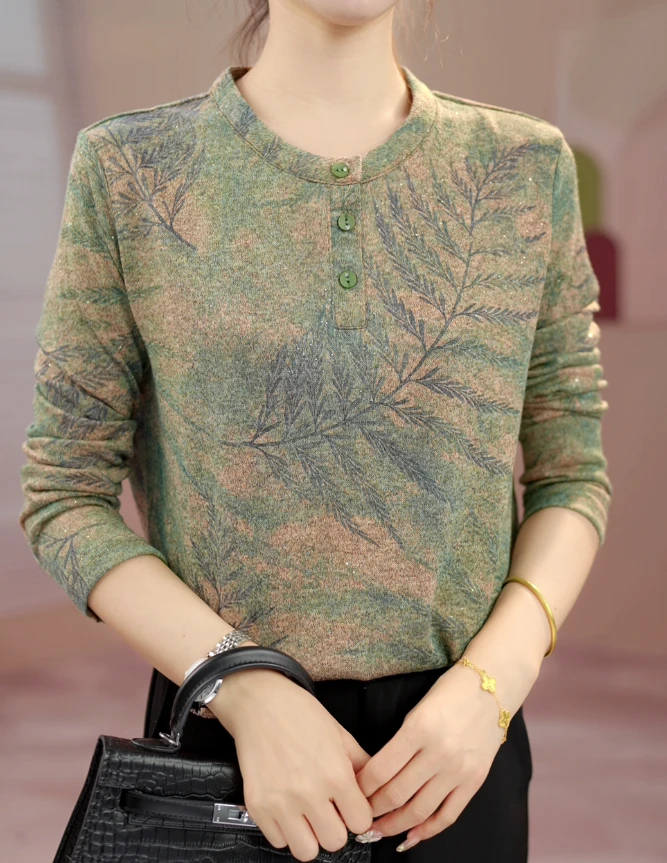Y1519[高品质]气质优雅时尚衬衫遮肚子显瘦小衫