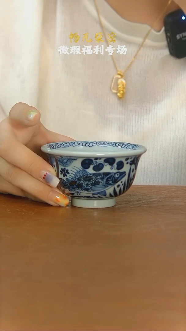 微瑕柴窑手工高端茶具-17