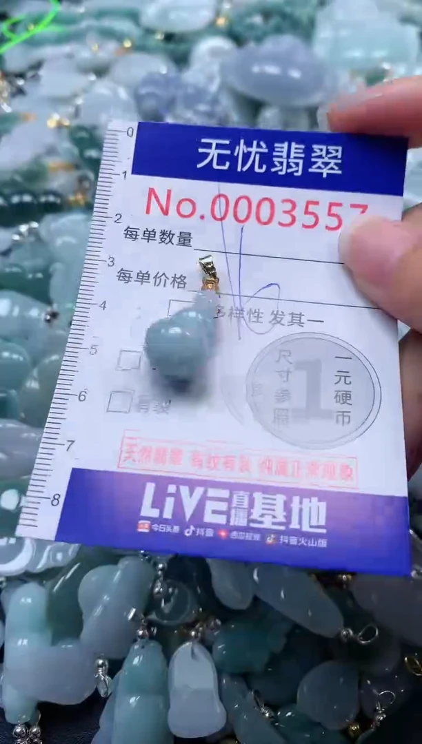 颈饰未镶嵌翡翠3557