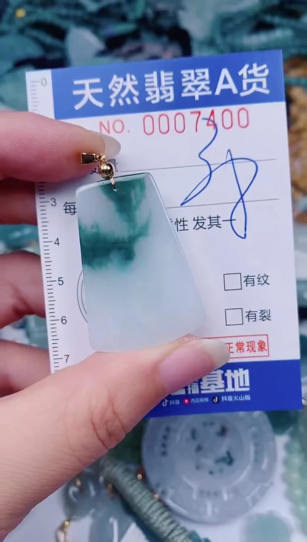 颈饰未镶嵌翡翠00007400