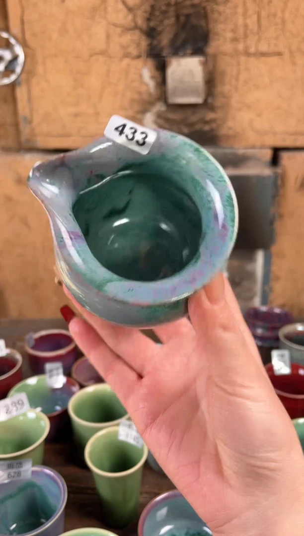 【闪购商品】摆件钧瓷茶器窑变精品摆件
