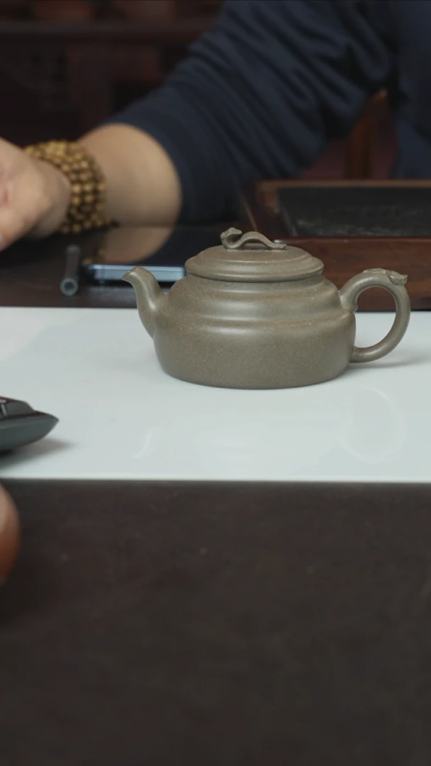 【闪购商品】紫砂茶壶紫灵花泥瑕疵