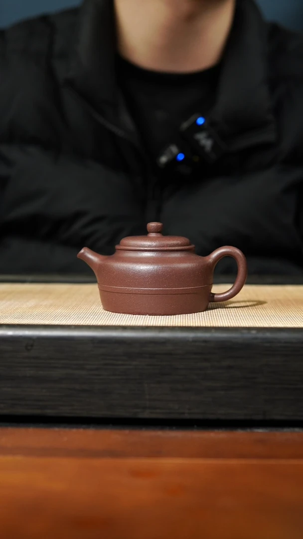 【闪购商品】紫砂茶壶深井紫泥德中，110cc