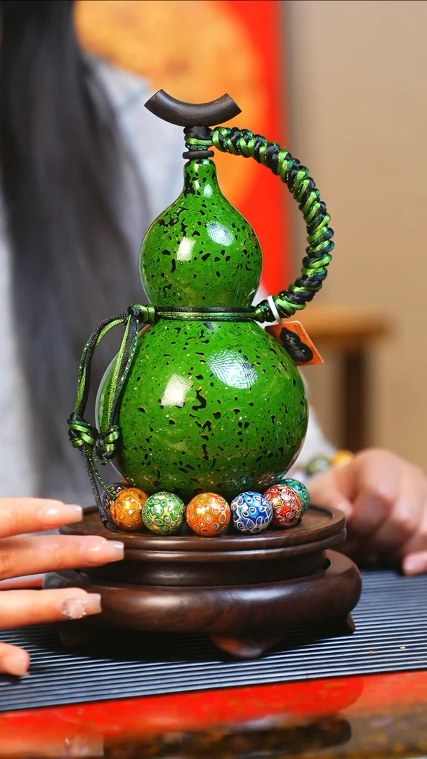 【闪购商品】JY071大师姐臻选非遗大漆酒葫芦